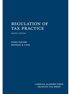 cover image of Regulation of Tax Practice